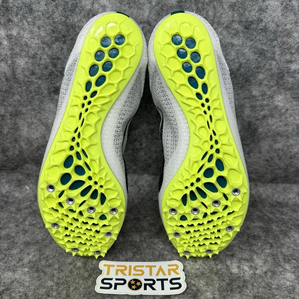Nike Zoom Superfly Elite 2 Track Shoes Mens Size 6.5 White Green FZ9662-100